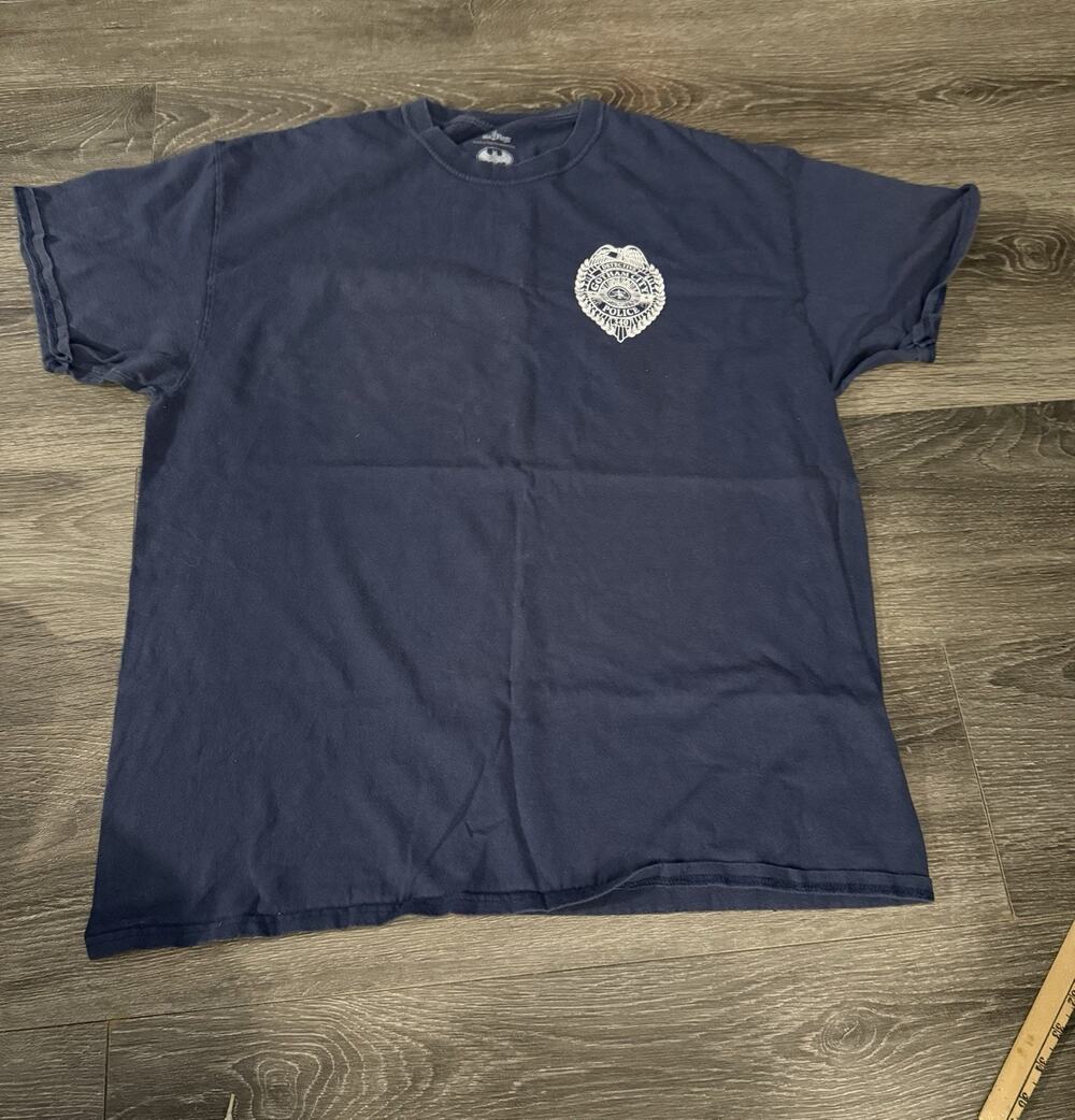 GCPD GOTHAM CITY Police Department - arkham game - Mens Cotton T-Shirt XL